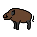 Boar SVG Icon